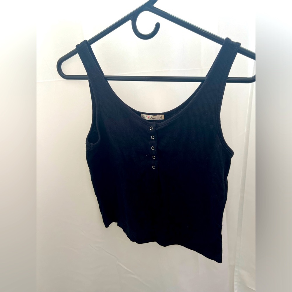 Black tank top #68